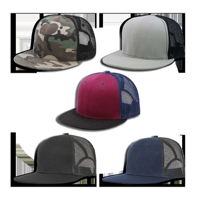 Cotton đã giặt Mũ Snapback nam 56-58cm Mũ Camo thêu tùy chỉnh
