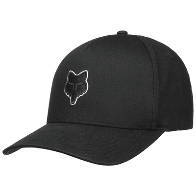 Uni Logo Head Flexfit Cap by FOX Logo Cap thêu với vải bông và cạnh
