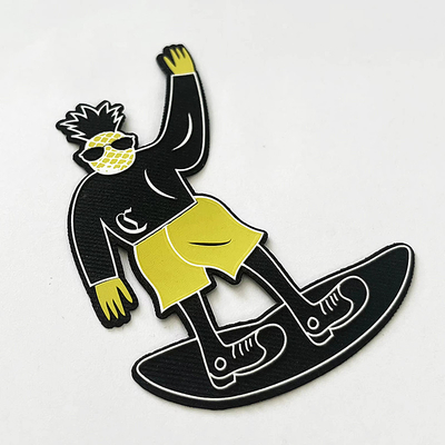 Eco Friendly PVC Waterproof Patch Logo quần áo tùy chỉnh Morale Patch 4mm