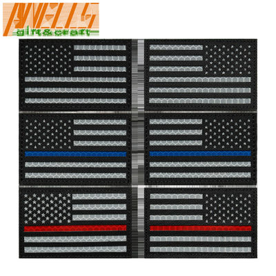 May Flag Velcro Backing Polyester Patch Patch