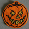 Jack O Lantern Sắt Thêu trên Vá Halloween Bí ngô Sắt trên lưng
