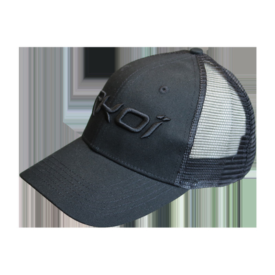 Custom 6 Panel Logo thêu phẳng cạnh gắn thoải mái Hard Trucker Cap Cap