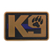 K9 Dog Morale PVC Patch Huy hiệu biểu tượng chiến thuật quân sự Móc lại miếng dán cao su