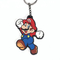 Móc chìa khóa Super Mario PVC bền Móc chìa khóa hoạt hình Màu PMS Logo tùy chỉnh