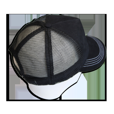 Vải bông đã giặt Mũ thêu tùy chỉnh 5 bảng điều khiển Trucker Cap Hat