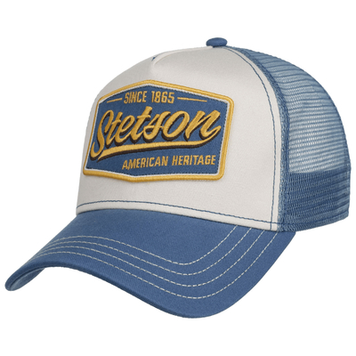 Mũ vải Stetson Trucker Cap đã giặt Công viên giải trí Mũ thiết kế di sản Mỹ