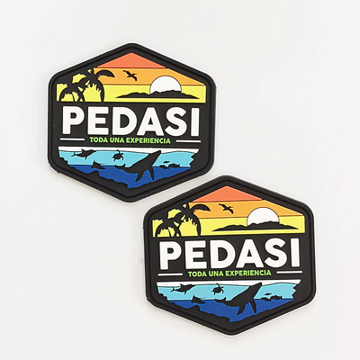 Eco Friendly PVC Waterproof Patch Logo quần áo tùy chỉnh Morale Patch 4mm