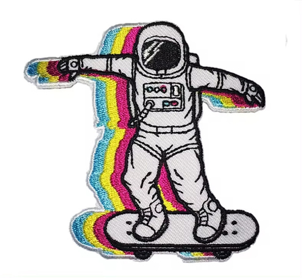 Nhiệt chuyển Patch sắt trên quần áo thêu Patch thiết kế logo tùy chỉnh Press Patches thêu