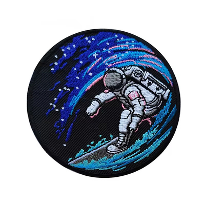 Nhiệt chuyển Patch sắt trên quần áo thêu Patch thiết kế logo tùy chỉnh Press Patches thêu