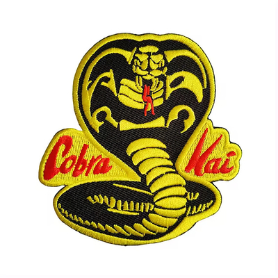 Nhiệt chuyển Patch sắt trên quần áo thêu Patch thiết kế logo tùy chỉnh Press Patches thêu