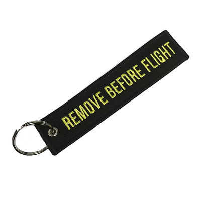 Thiết kế Logo Keychain màu đỏ 130 * 30mm Có thể tùy chỉnh cho thương hiệu logo B2B