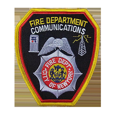 Custom Iron On Logo Embroidery Patch Hộp vận chuyển với đệm thích hợp