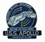 Miếng vá thêu đồng phục nền Polyester USS Apollo 10C