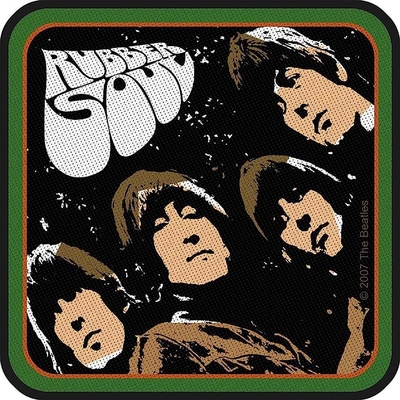 The Beatles Dệt các bản vá sắt Cao su Soul Album Band Logo kích thước tùy chỉnh