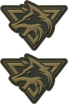 WYNEX Morale Patch Of Wolf Eco - Friendly Of Army Mũ quân đội với Morale PVC Patch