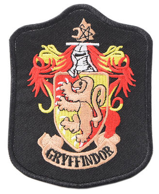 GRYFFINDOR Logo PMS Màu thêu tùy chỉnh Bản vá sắt trên PMS