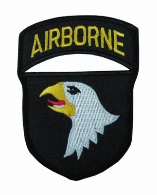 AIRBORNE Merrow Border Cut Out Patch for May mặc
