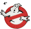 Ghostbusters No Ghosts Bản vá thêu tùy chỉnh Sắt trên / May trên huy hiệu Phim gắn logo