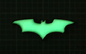 Custom The Dark Night Batman GID Miếng dán cao su PVC Chất lượng tinh thần Màu Pantone