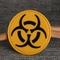 Miếng dán PVC cao su 3D Chiến thuật cảnh báo bức xạ hạt nhân nguy hiểm sinh học