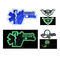 Vải Tùy chỉnh Logo 3D PVC Cao su Patch Badge