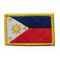 Quốc kỳ Philippines Bản vá thêu biên giới Merrow 9 màu