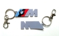 M3 M5 Biểu tượng nhẹ Chuỗi chìa khóa PVC BMW Keychain M Power Logo