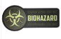 Biohazard Custom PVC Morale Patches Thân thiện với môi trường Logo 3D 3D nổi / Dập nổi